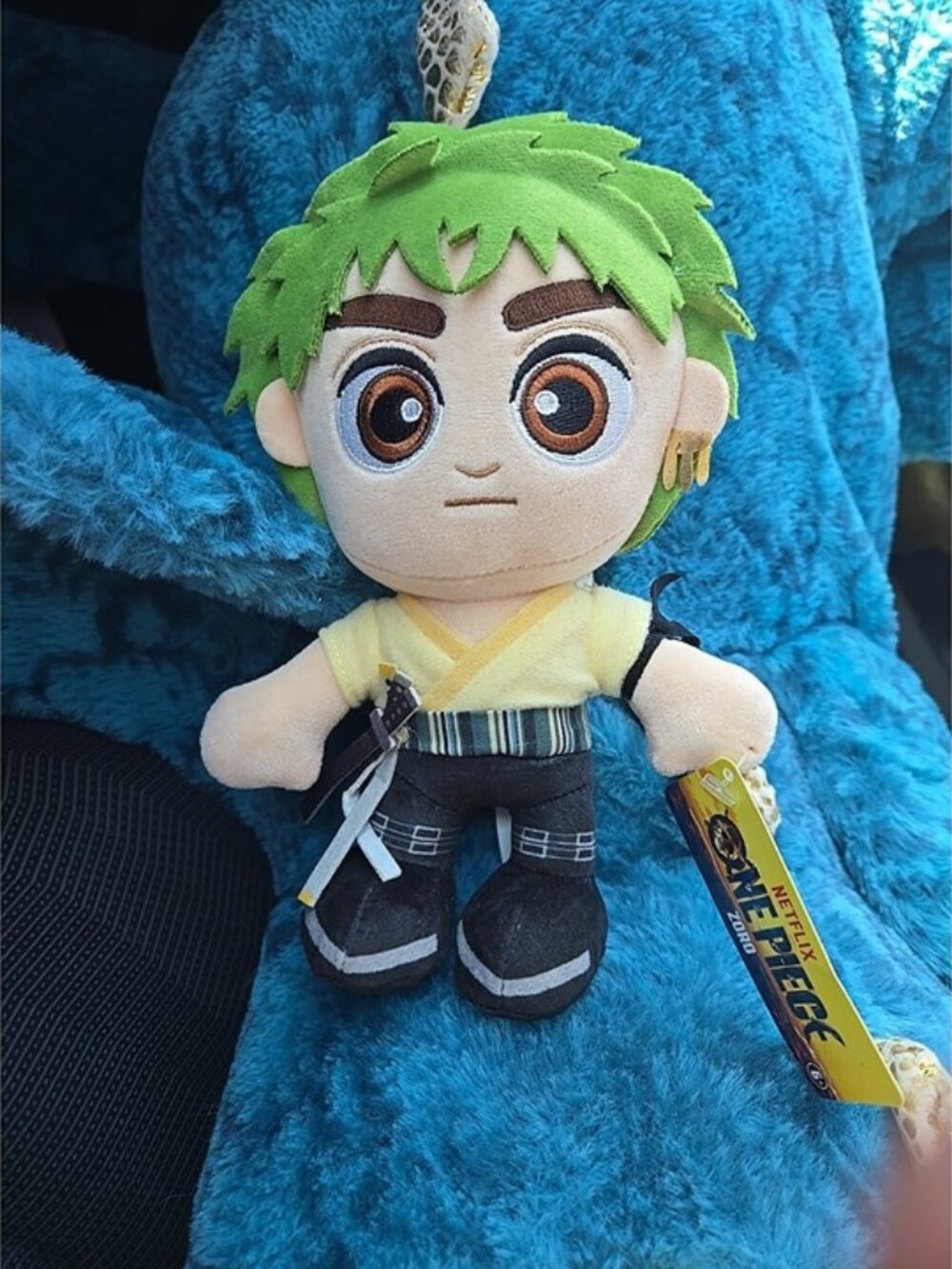 One Piece - ZORO 8" Collectible Anime Plush - Netflix - NWT